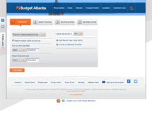 Tablet Screenshot of budgetatl.com